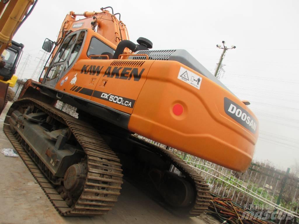 Doosan DX 500 Bagri goseničarji