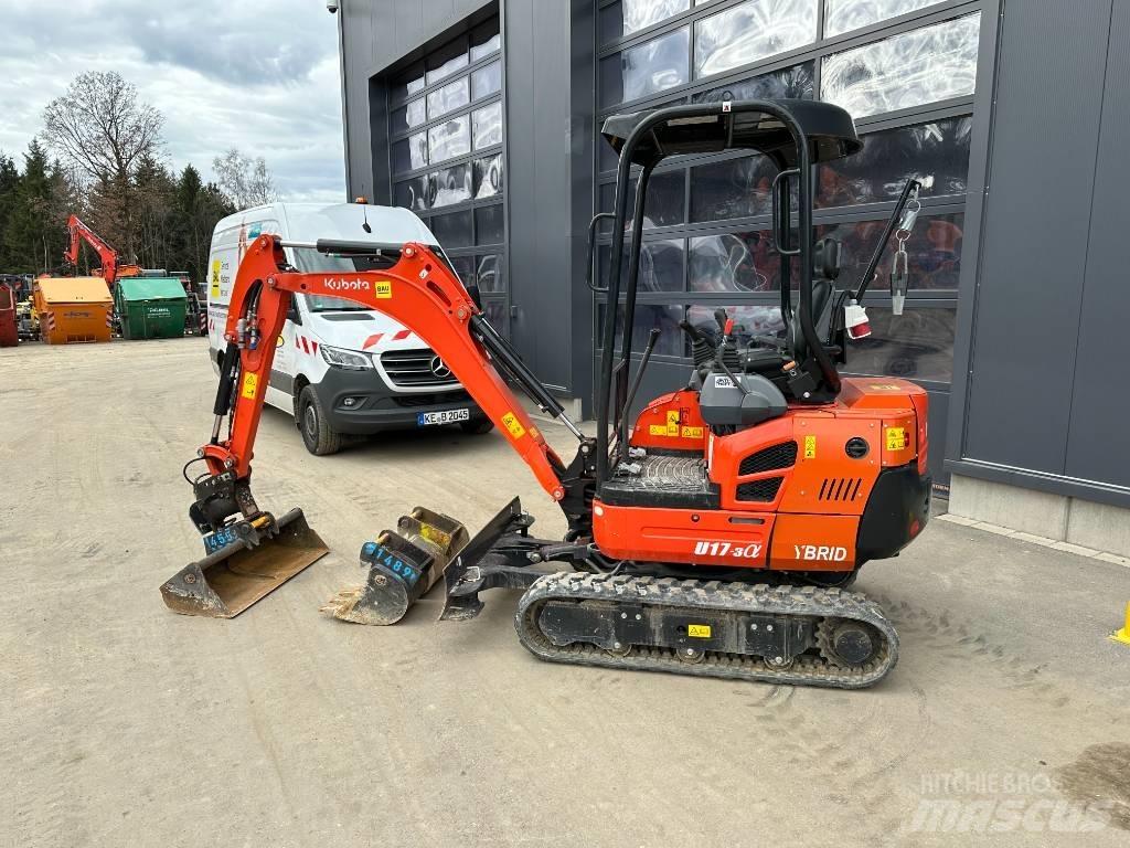 Kubota U 17-3 Mini bagri <7t