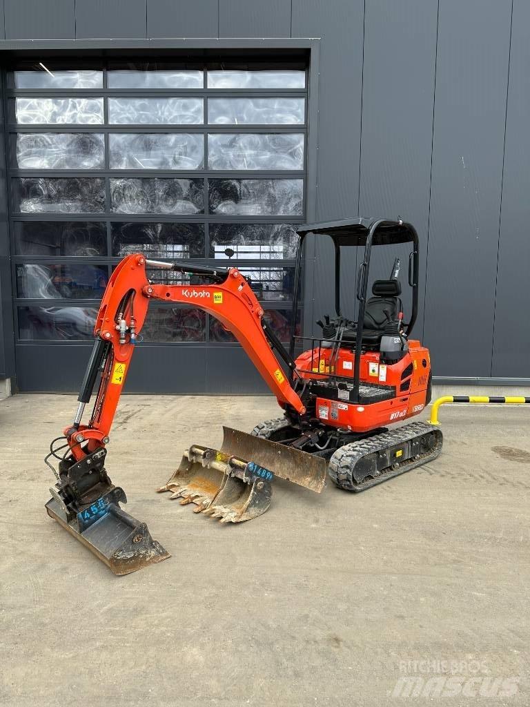 Kubota U 17-3 Mini bagri <7t
