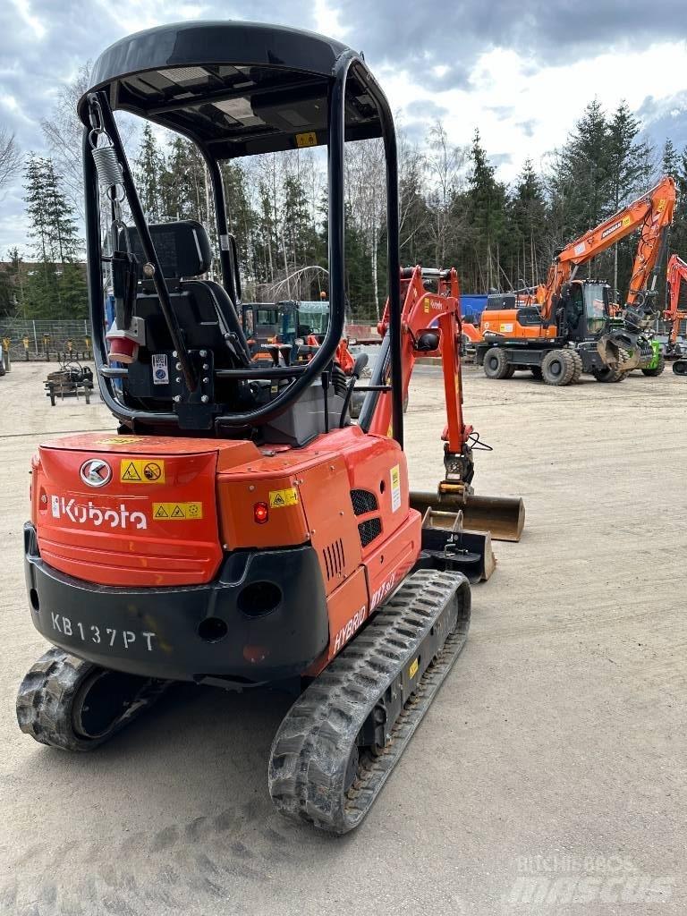 Kubota U 17-3 Mini bagri <7t