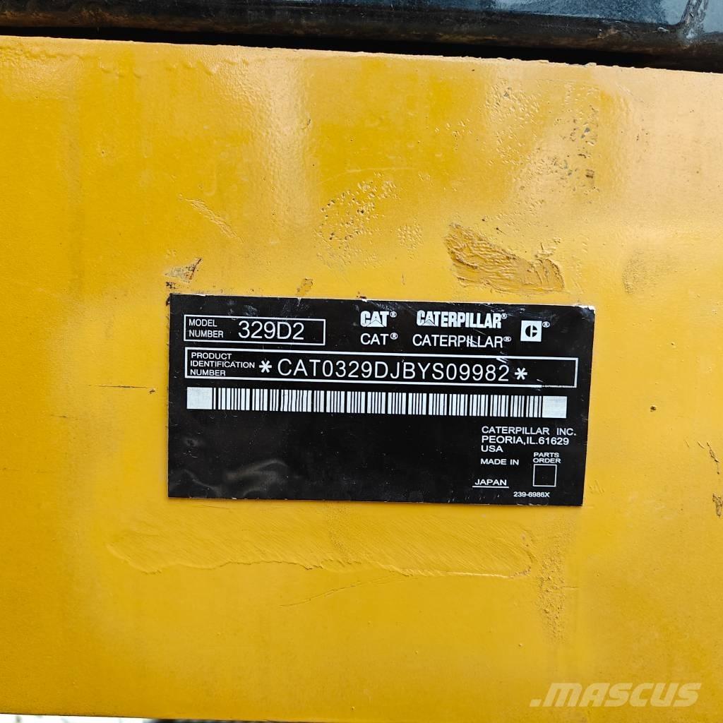 CAT 329 D L Bagri goseničarji