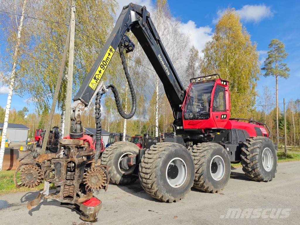 Komatsu 951 Harvesterji