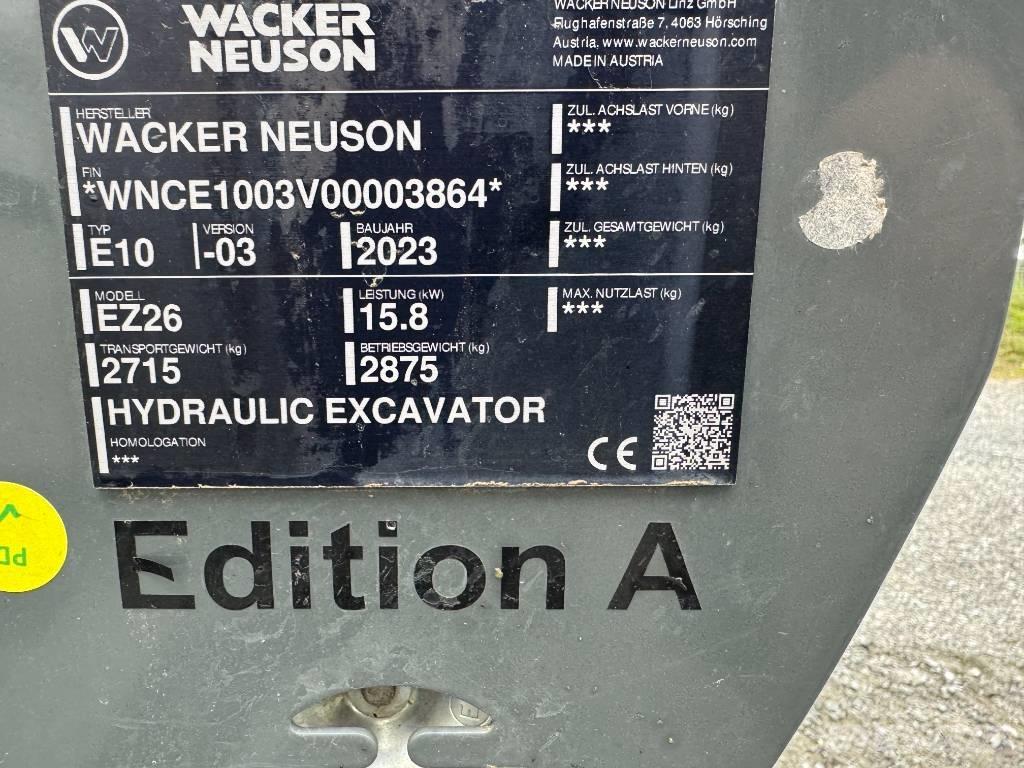 Wacker Neuson EZ26 Bagri goseničarji