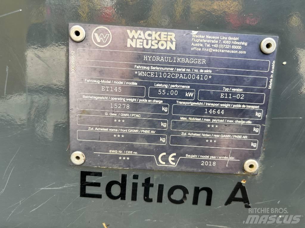 Wacker Neuson ET 145 Bagri goseničarji