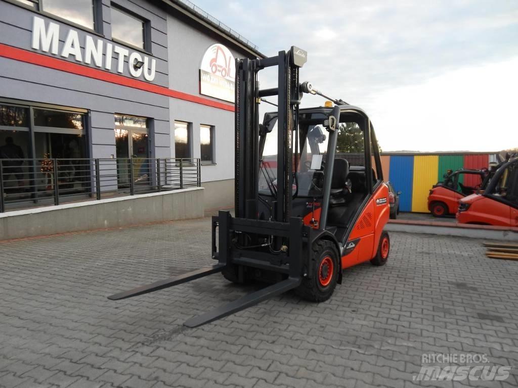 Linde H35T-02 Plinski viličarji