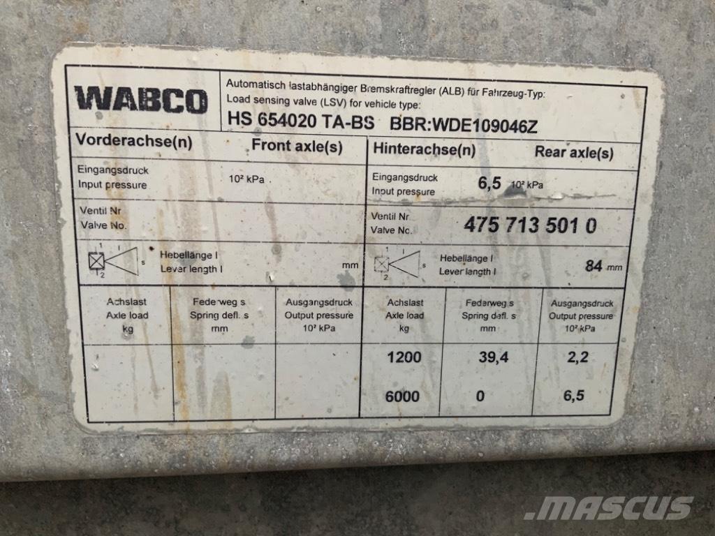 Humbaur HS 6540 Prikolice za prevoz vozil