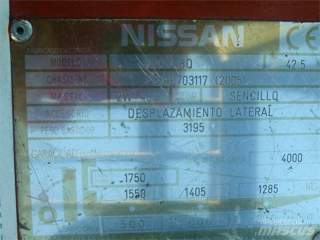 Nissan FD01A18Q Dizelski viličarji