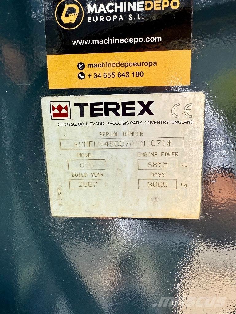 Terex 820 Rovokopači