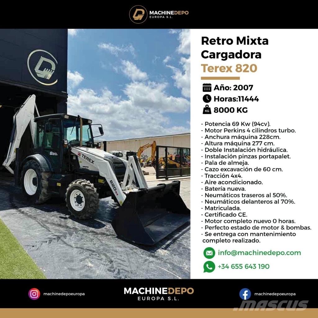 Terex 820 Rovokopači