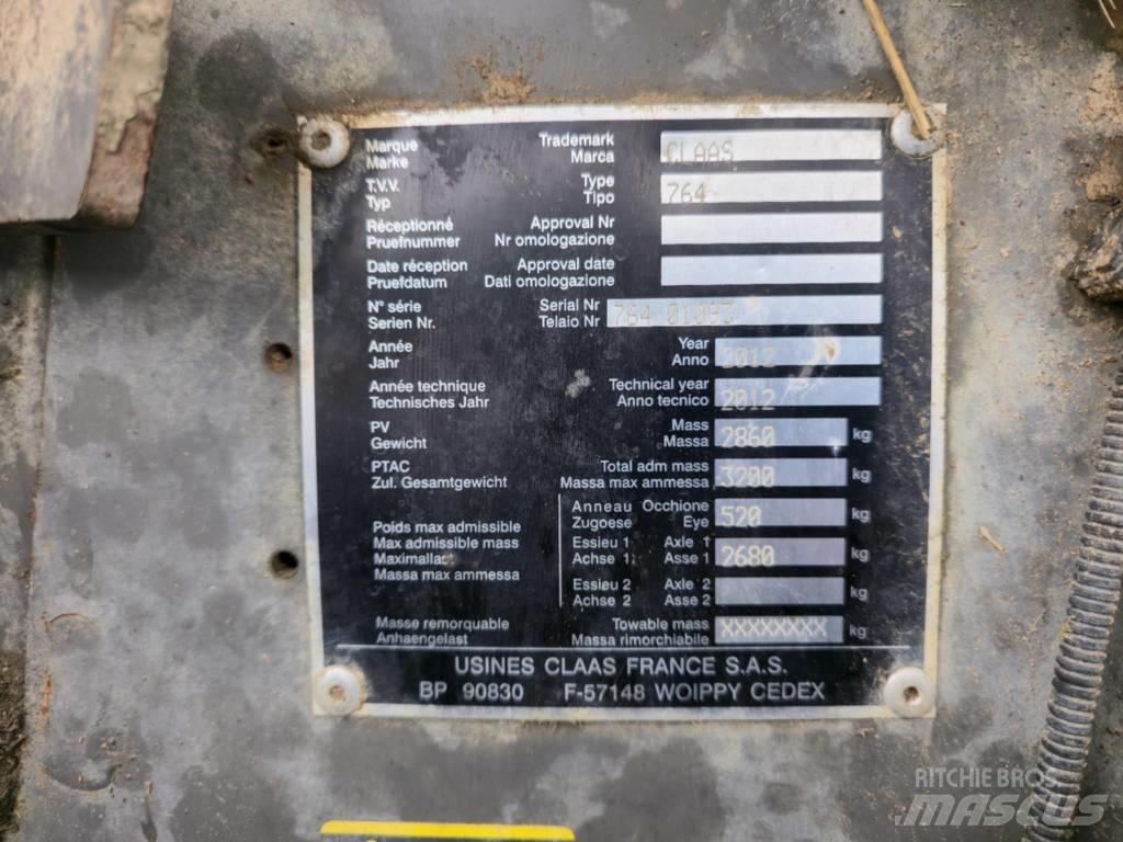 CLAAS Rollant 375 RC Balirke (okrogle bale)