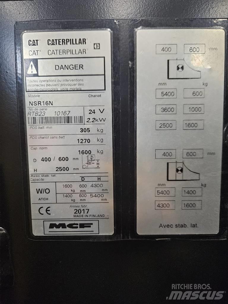 CAT NSR16N Samopogonski ročni viličarji