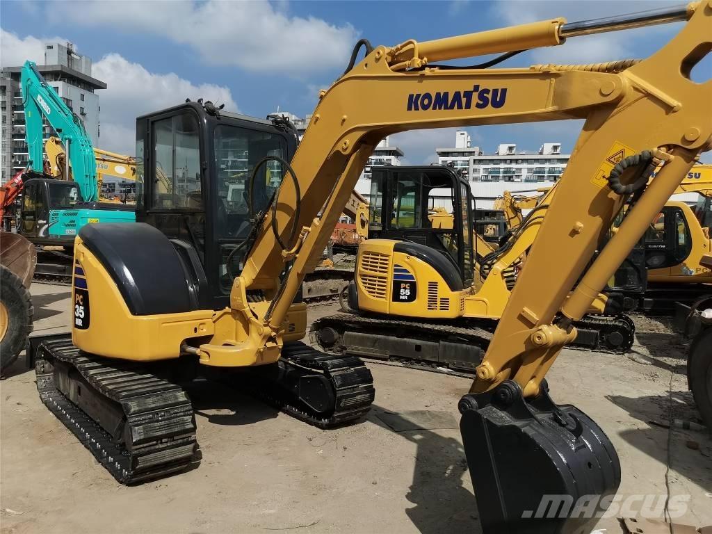 Komatsu PC 35 Mini bagri <7t