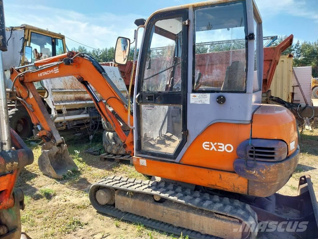 Hitachi EX 30-2 Mini bagri <7t