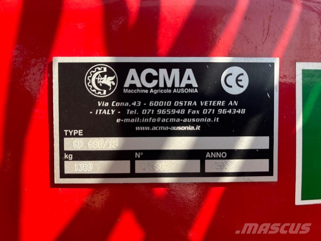 ACMA GD 680/18 Stroji za zavijanje