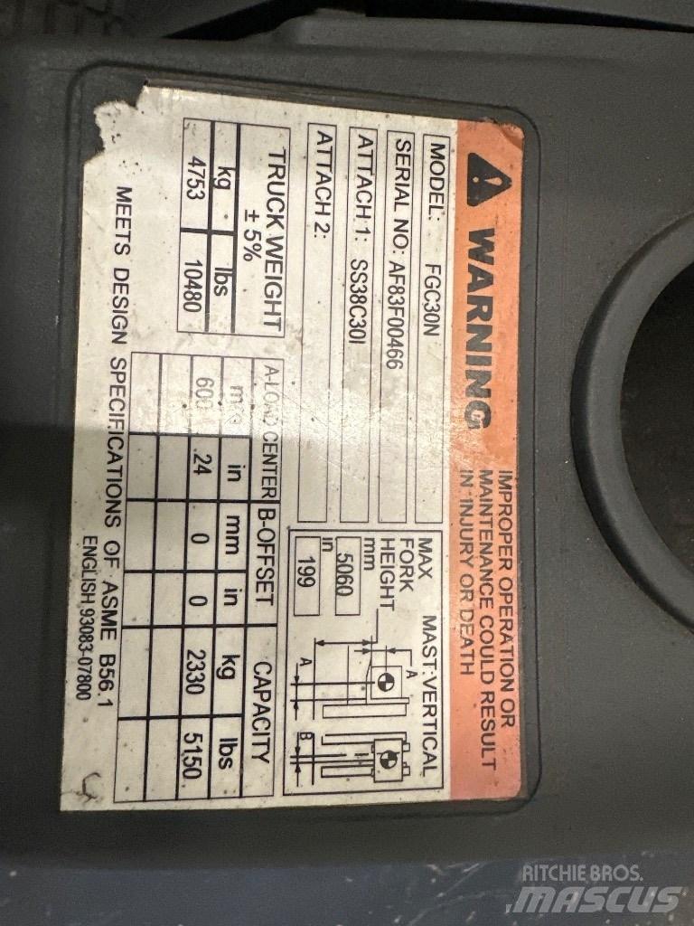 Mitsubishi FGC25N Viličarji - drugo