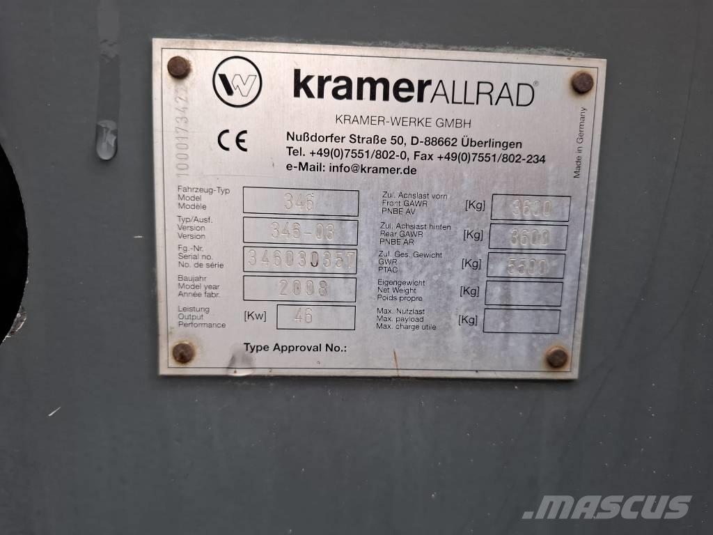 Kramer 750 Kolesni nakladalci