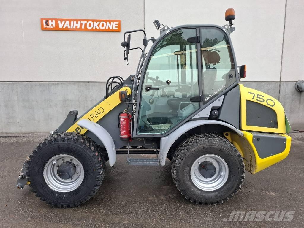 Kramer 750 Kolesni nakladalci