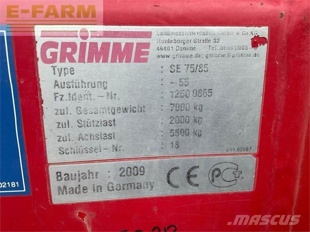 Grimme se 85-55 Stroji za žetje krompirja