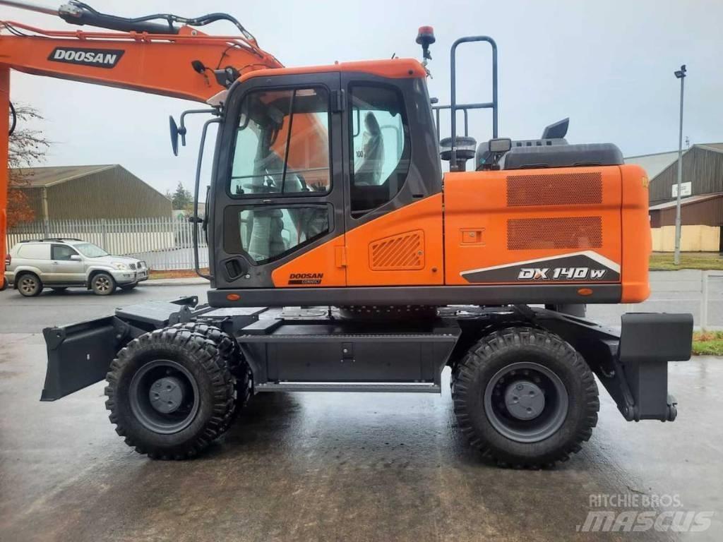 Doosan Dx140W-7 Bagri na kolesih