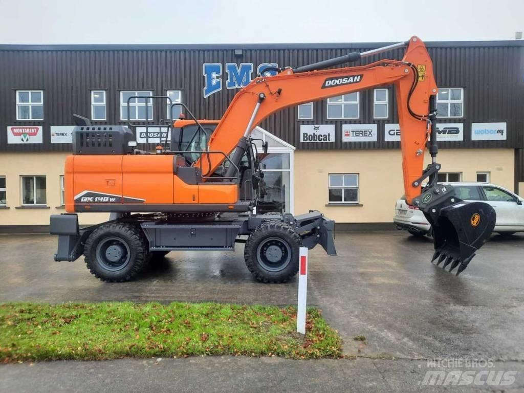 Doosan Dx140W-7 Bagri na kolesih