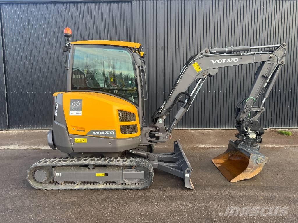 Volvo ECR 35 D Mini bagri <7t