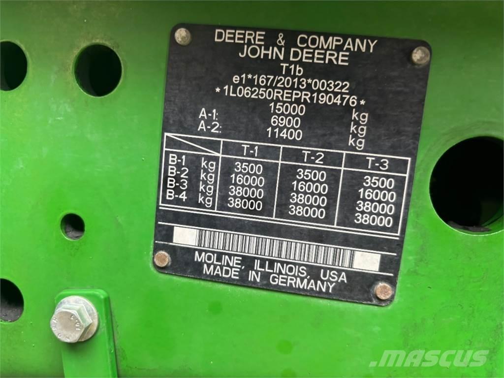 John Deere 6R250 Traktorji