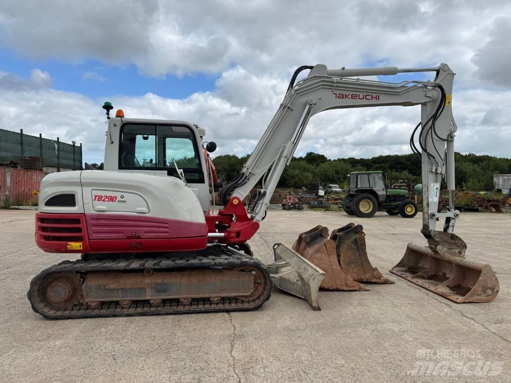 Takeuchi TB 290 Midi bagri 7t – 12t