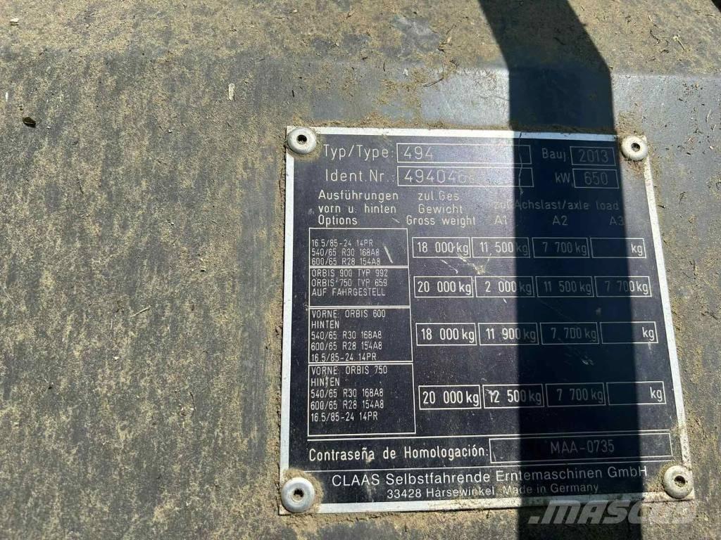 CLAAS Jaguar 980 Stroji za krmo na lastni pogon