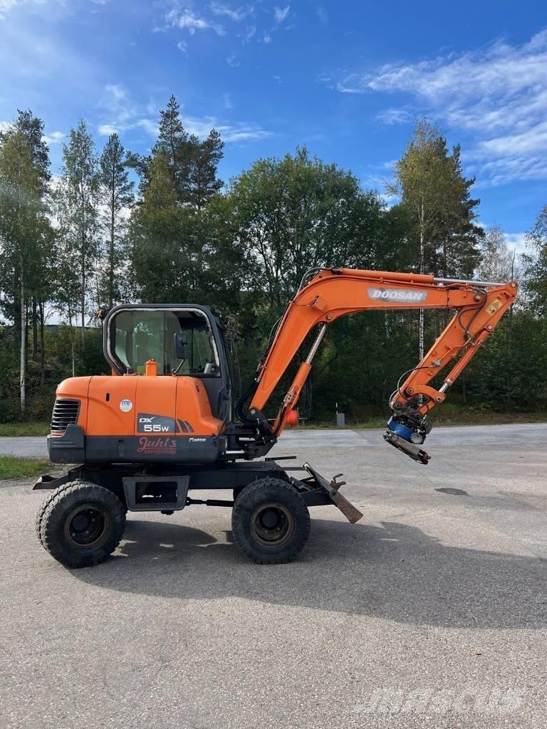 Doosan DX 55 Mini bagri <7t