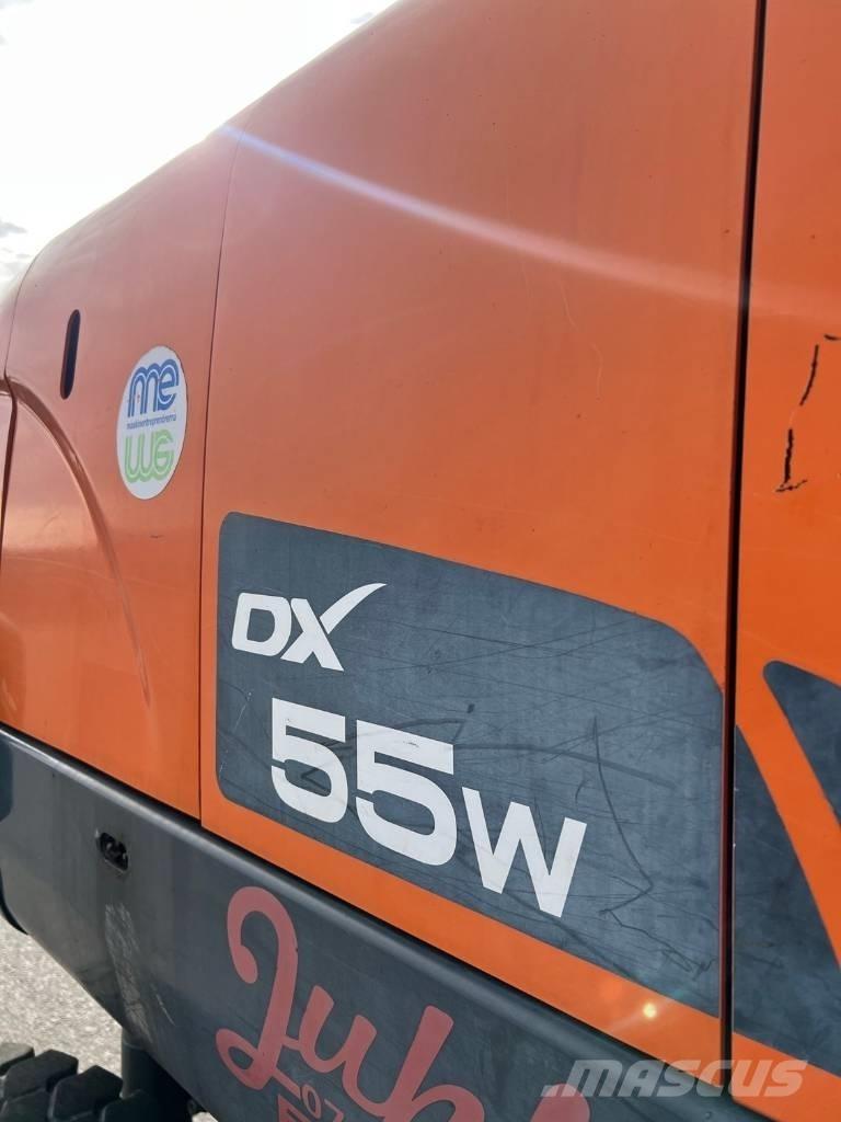 Doosan DX 55 Mini bagri <7t