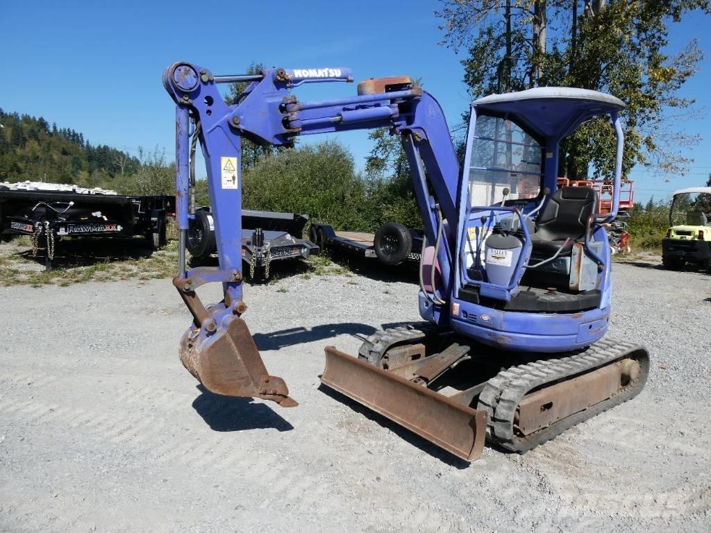 Komatsu PC20UU-3 Mini bagri <7t