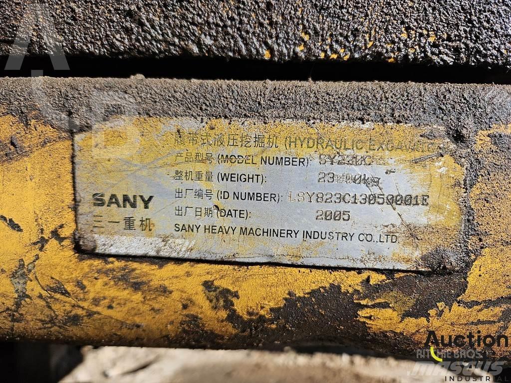 Sany SY 230 C Bagri goseničarji