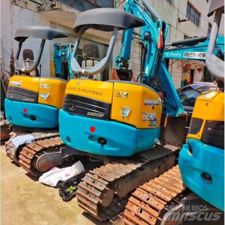 Kubota U 30 Mini bagri <7t