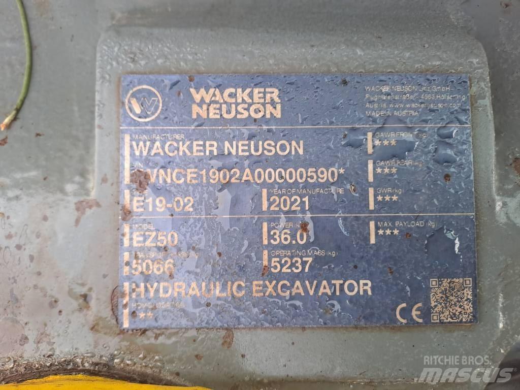 Wacker Neuson EZ50 Bagri goseničarji