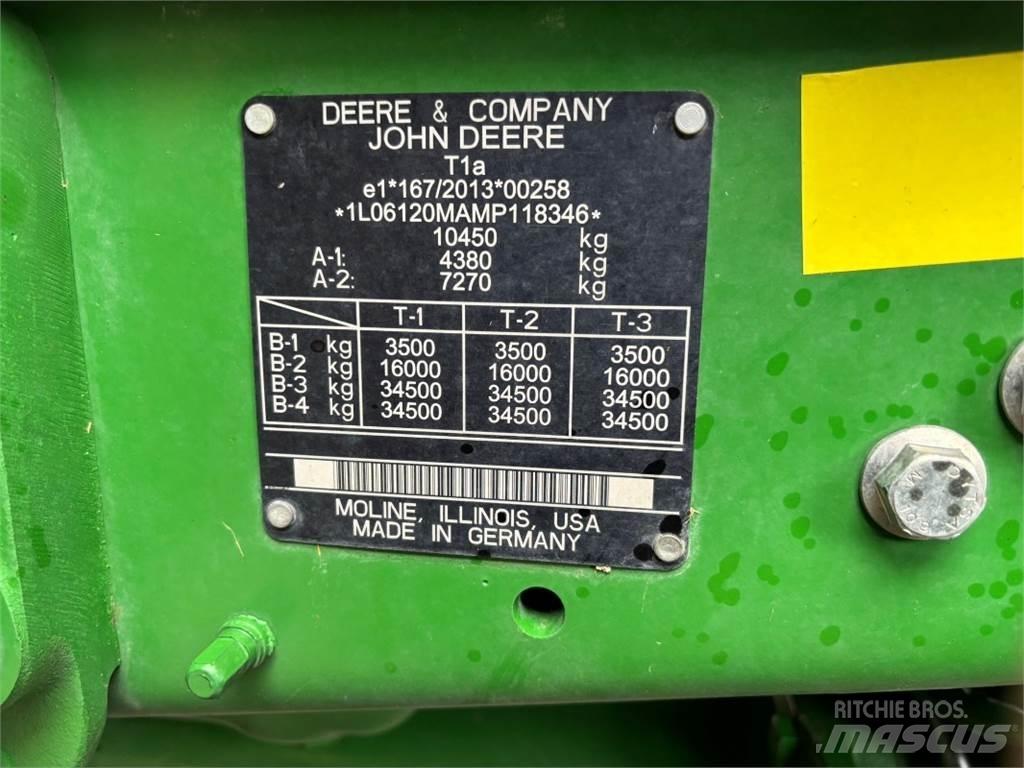 John Deere 6120M Traktorji