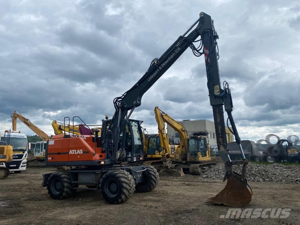 Atlas 150 W Bagri na kolesih