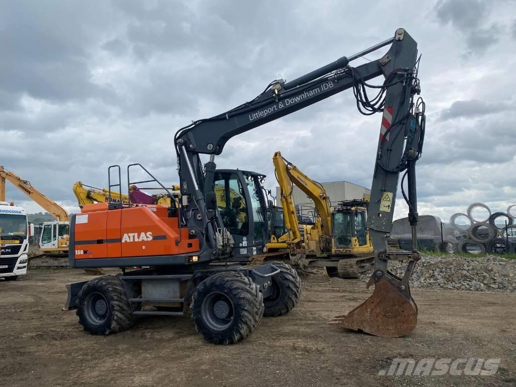 Atlas 150 W Bagri na kolesih