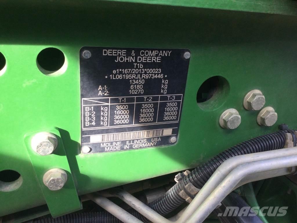 John Deere 6195R Traktorji