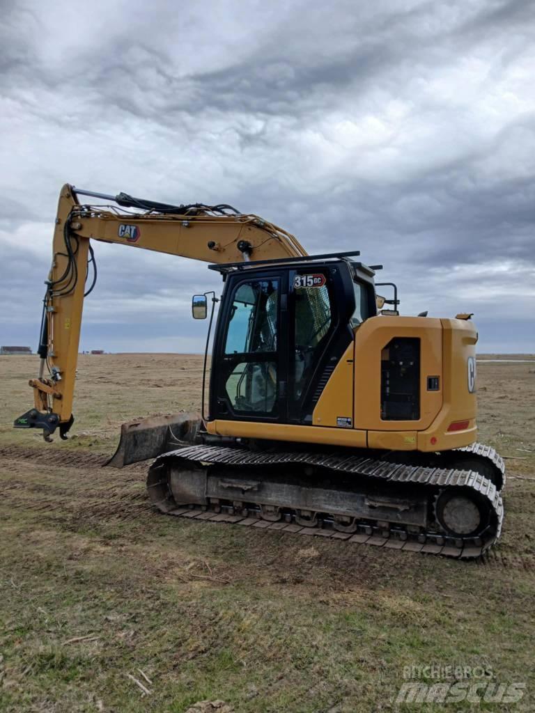 CAT 315GC Bagri goseničarji