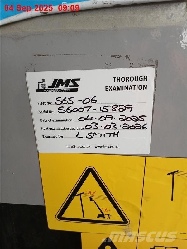 Genie S 65 Teleskopske dvižne ploščadi