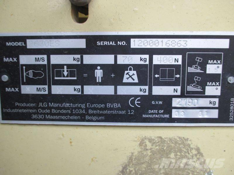 JLG 2630 ES Škarjaste dvižne ploščadi