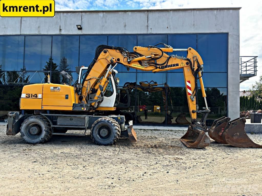 Liebherr A 314 Bagri na kolesih