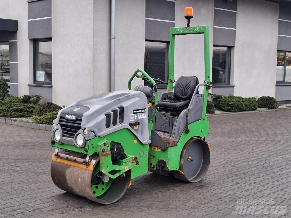 Hamm HD 8 VV Dvojni valjarji