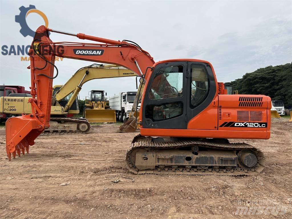 Doosan DX 120 Bagri goseničarji