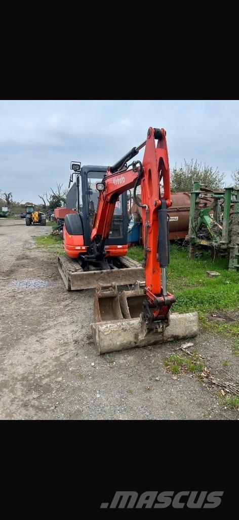 Kubota KX 71-3 Mini bagri <7t