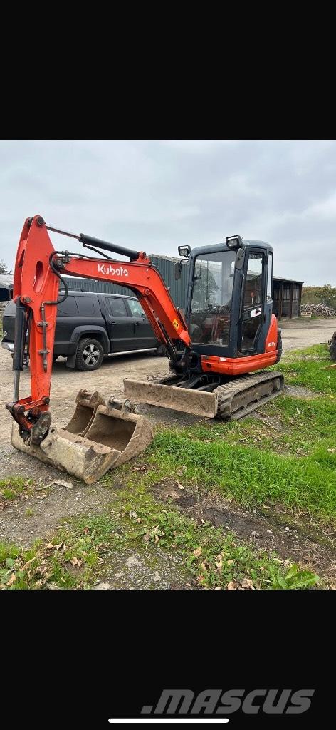 Kubota KX 71-3 Mini bagri <7t