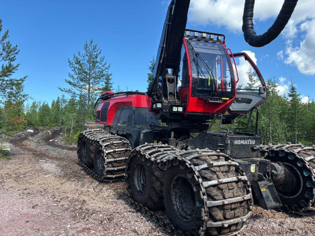 Komatsu 901XC Harvesterji