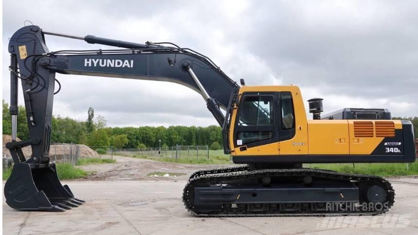 Hyundai 340 Bagri goseničarji