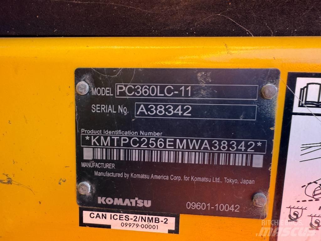 Komatsu PC360LC-11 Bagri goseničarji