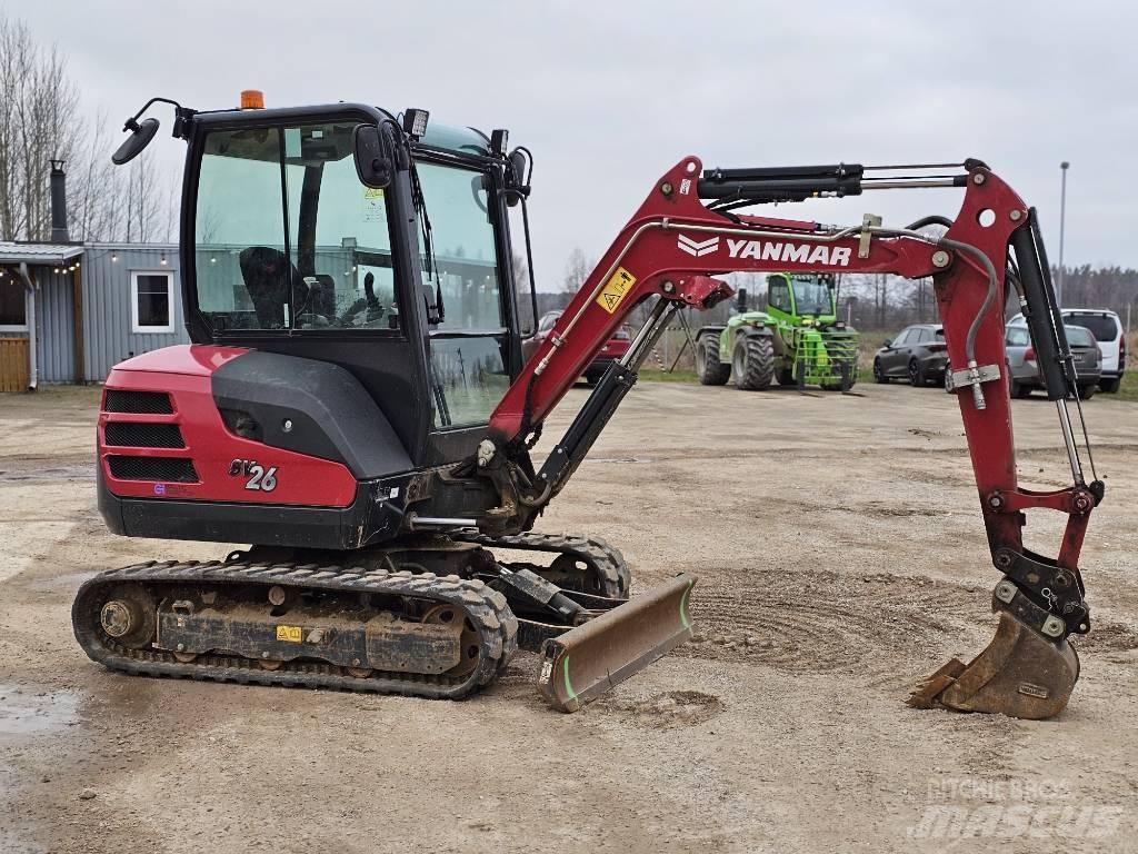 Yanmar SV 26 Mini bagri <7t